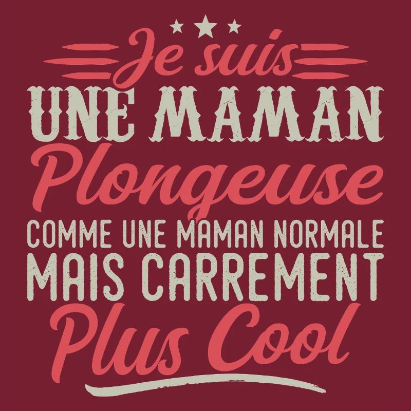 Ich bin eine tauchende Mutter, ausgesprochen cool