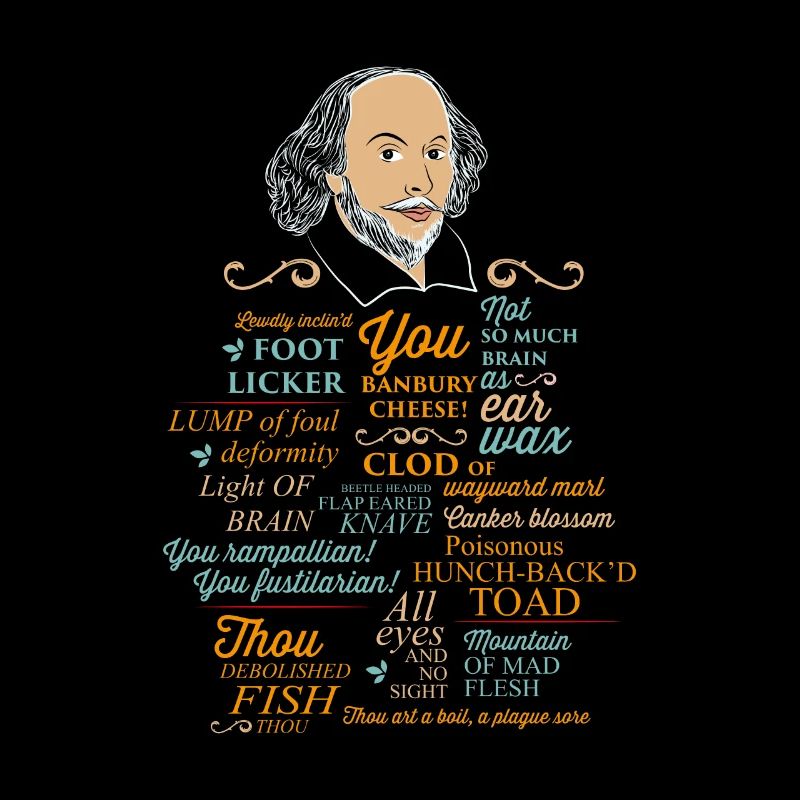 Shakespeare Lehrer Lehrerin Abschluss Geschenk