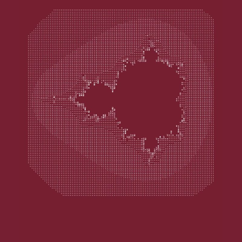 nerd mandelbrot ascii code programmeur pc hacker IT