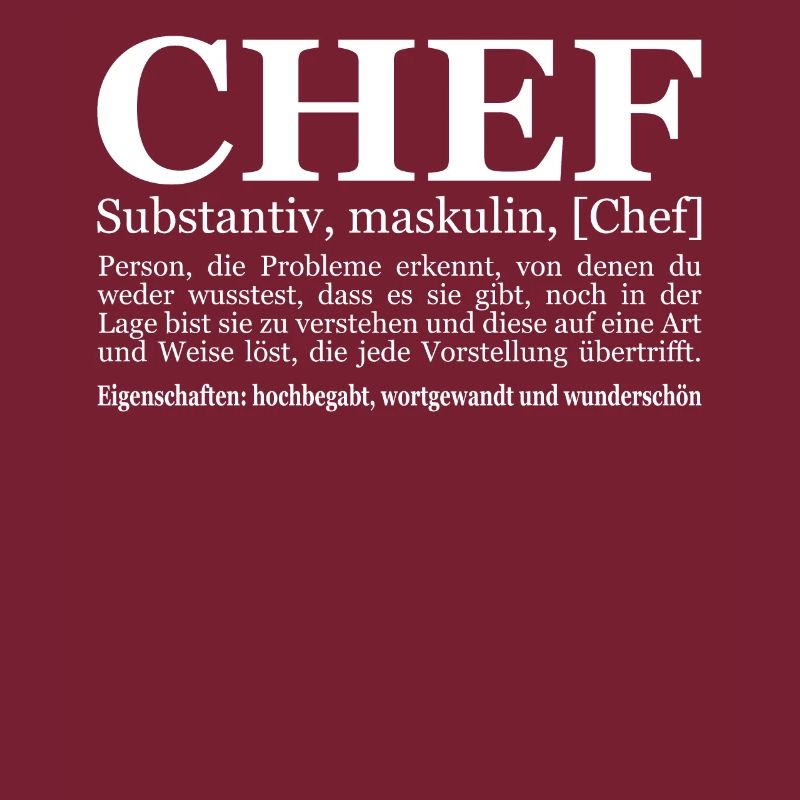 lustiges Chef Geschenk stolzer Chef Idee