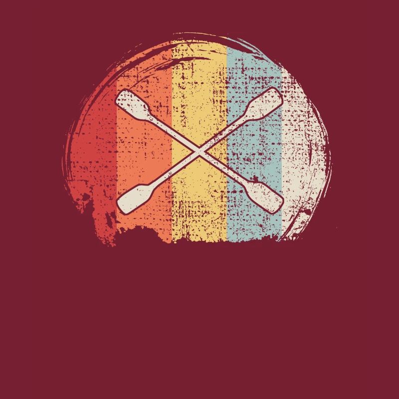 Kayak Paddle Retro