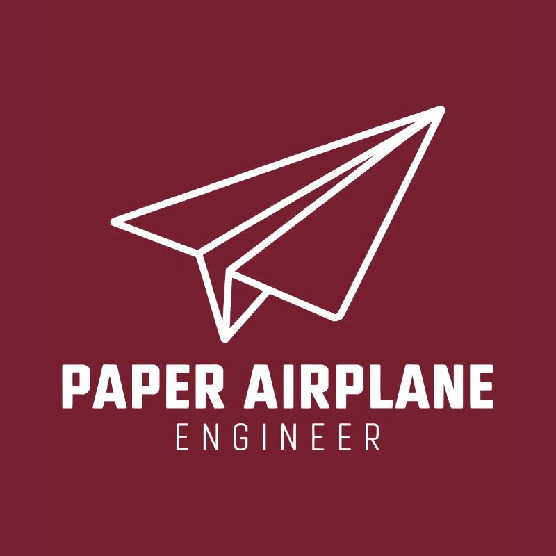 Papierflieger Spruch Witz Papierflugzeug Geschenk