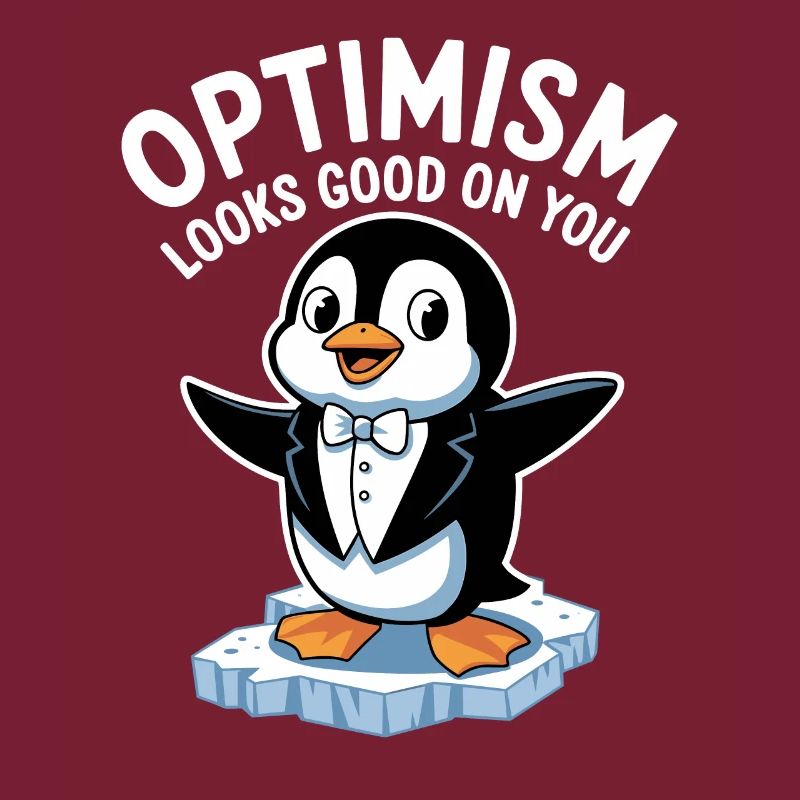 L’optimisme vous convient bien Pingouin