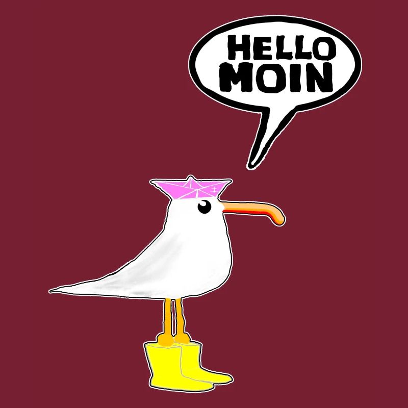 Hello Seagull Bottes en caoutchouc Bottes Hello Moin