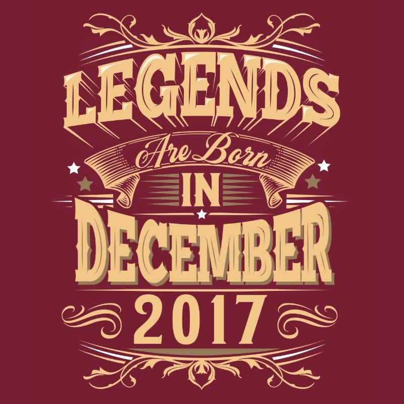 December 2017 Birthday Legend