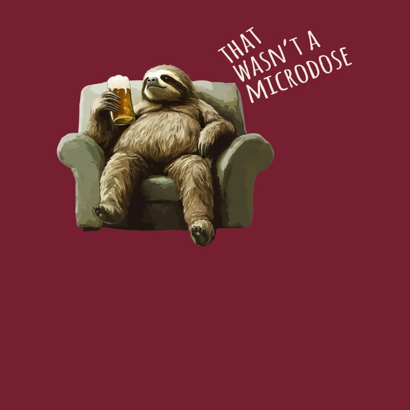 This was not microdosing sloth relaxation