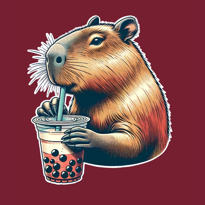 Capybara Bubble Tea