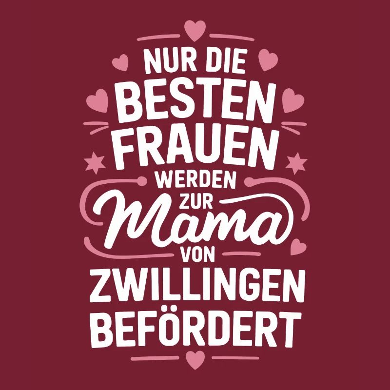 Zwillingsmama Zwillings Mutter, Mama von Zwillinge