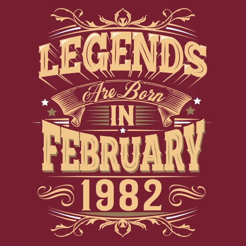 February 1982 Birthday Legend