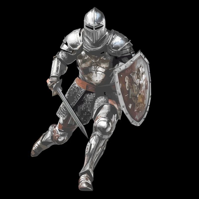 KNIGHT ARMOR SWORD
