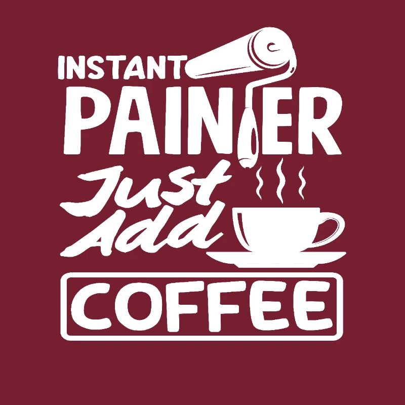Peintre instantané facile à ajouter du café