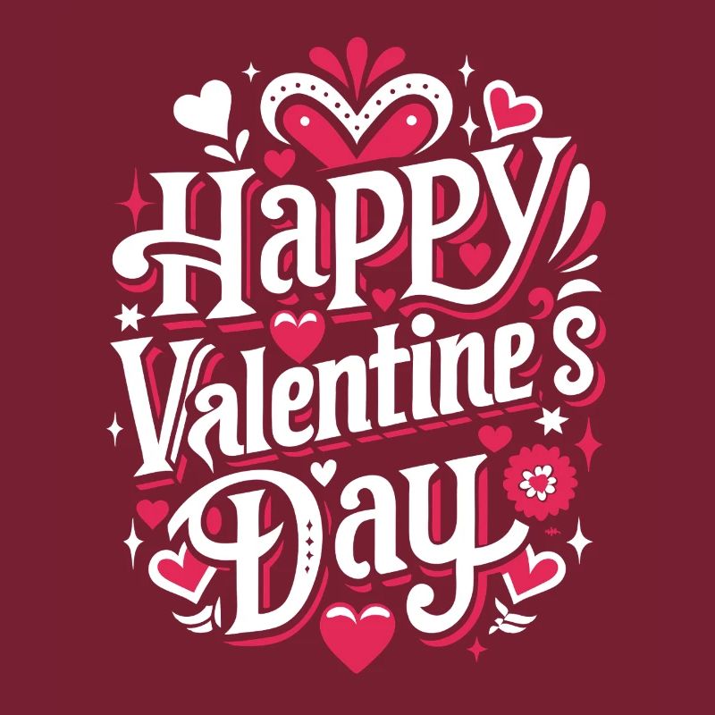 Joyeuse Saint-Valentin - Amour - Cadeau