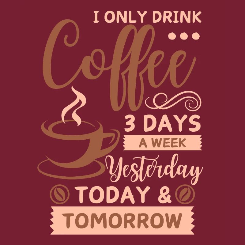 lustiger Kaffee Spruch Kaffeegenießer