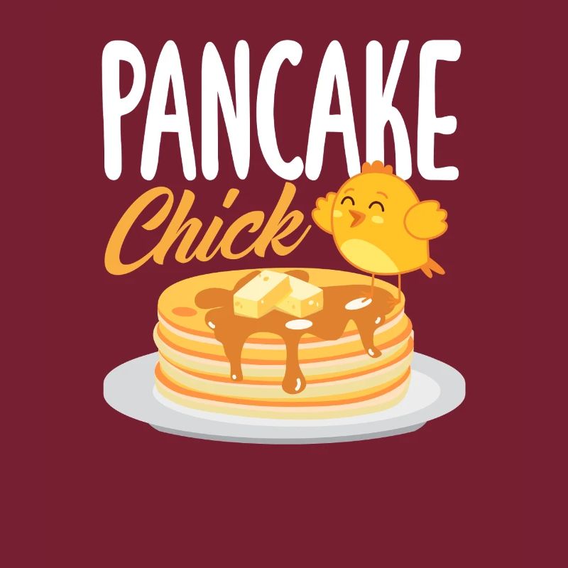 Pancake Chick Lover Design
