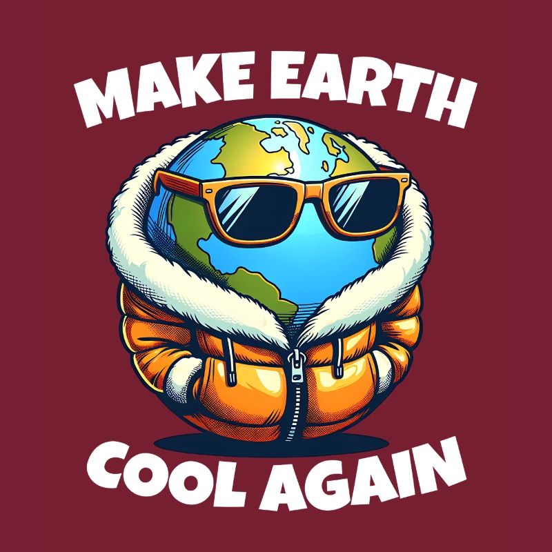 Make Earth Cool Again Climate Change Protest Demo