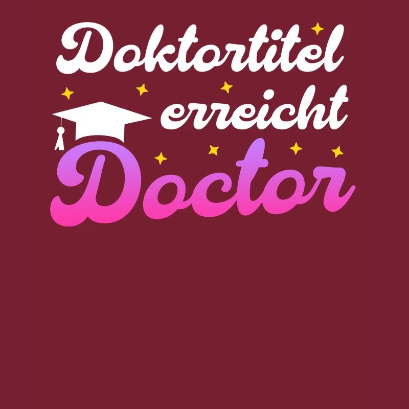 DOKTORTITEL ERREICHT Dissertation Lustiges