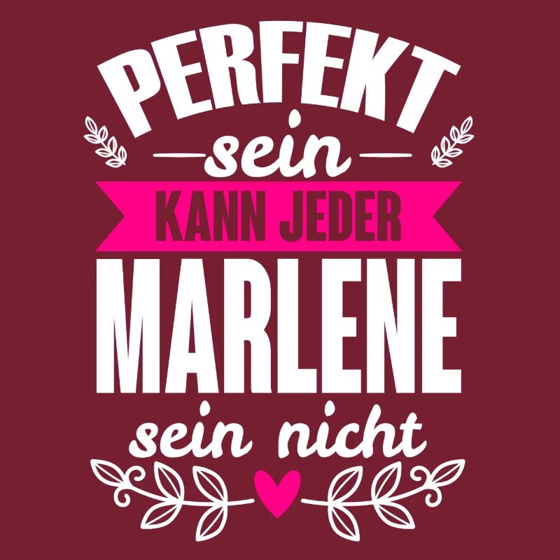 Marlene - Perfekt Sein Kann Jeder Marlene Nicht