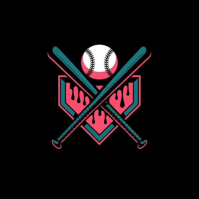 Baseball Eis Baseballschläger