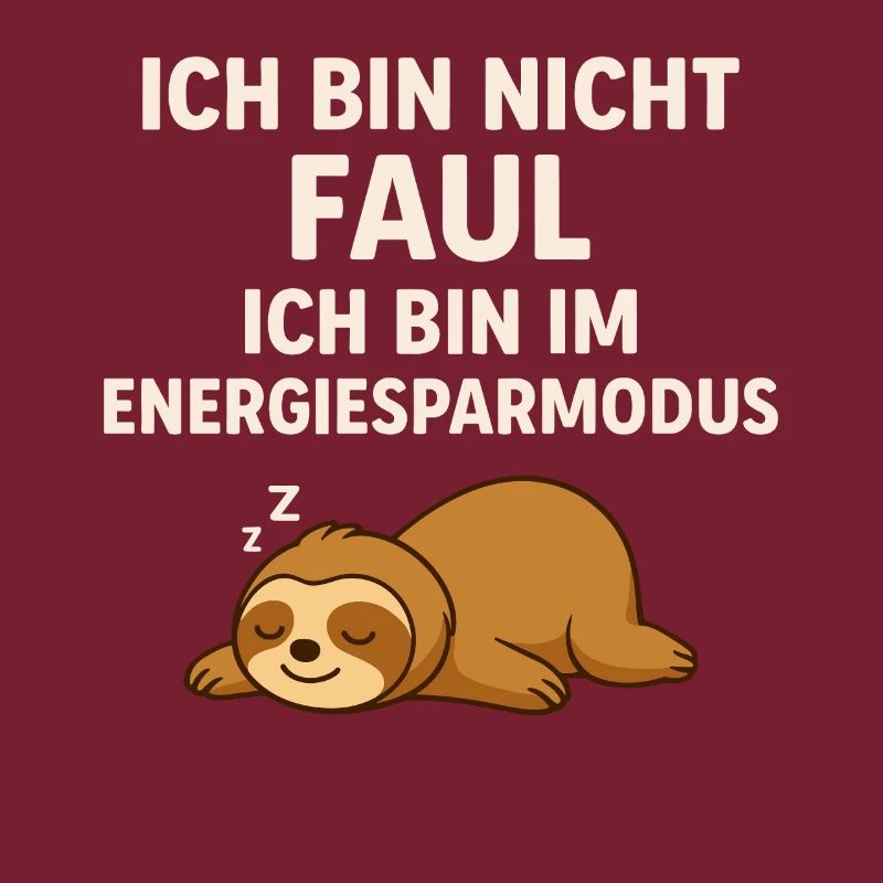 Not lazy – in power saving mode – sloth