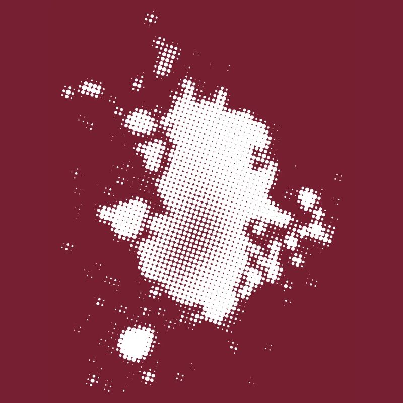 Flash, Dots Background Asymmetrical | rasterized