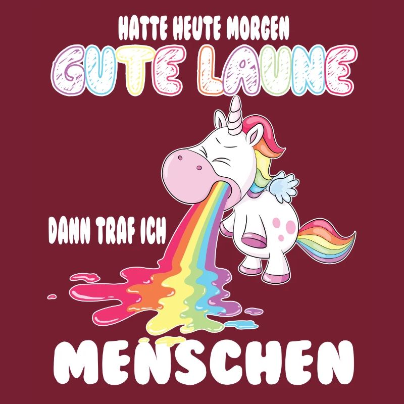 Gute Laune Einhorn Shirt
