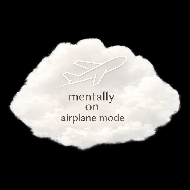 Mentaler Flugzeugmodus