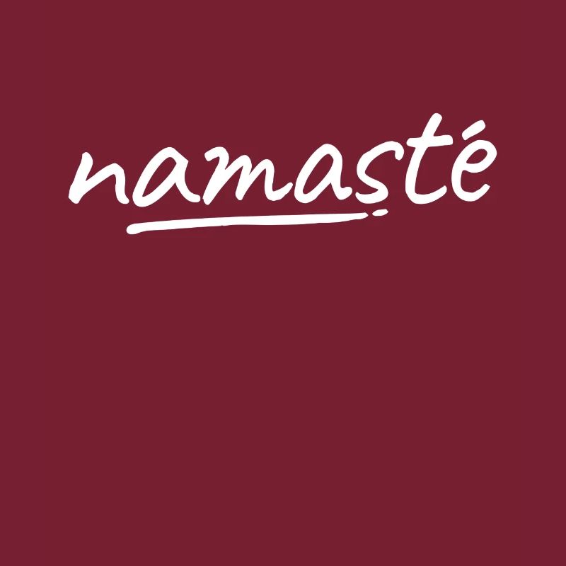 Namaste - weiß
