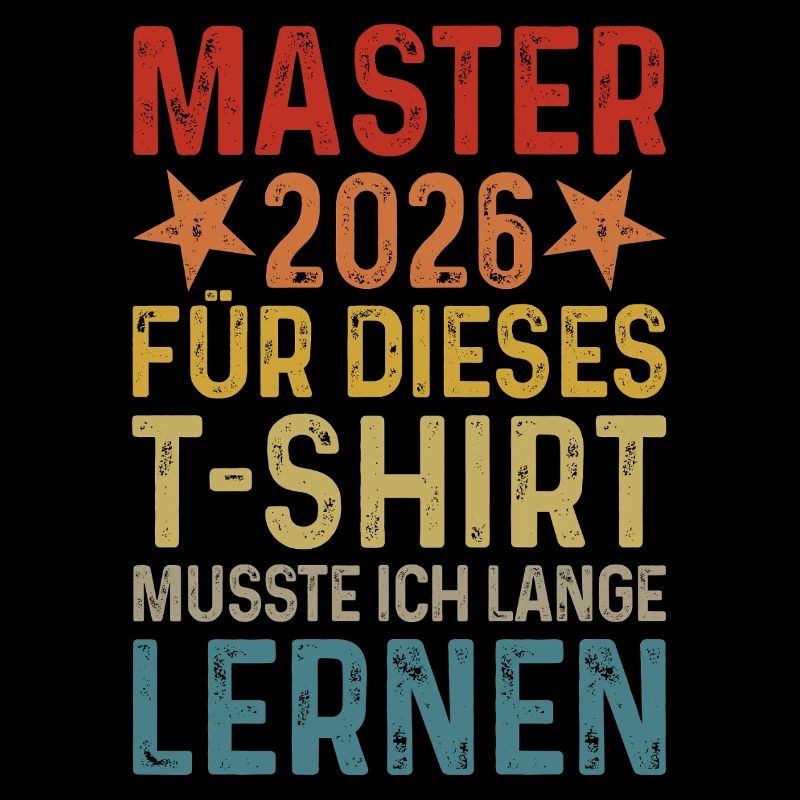 Master 2026 Graduation T-Shirt