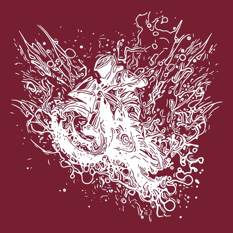 Terrain Motorcycling Motorcycle Splash Style