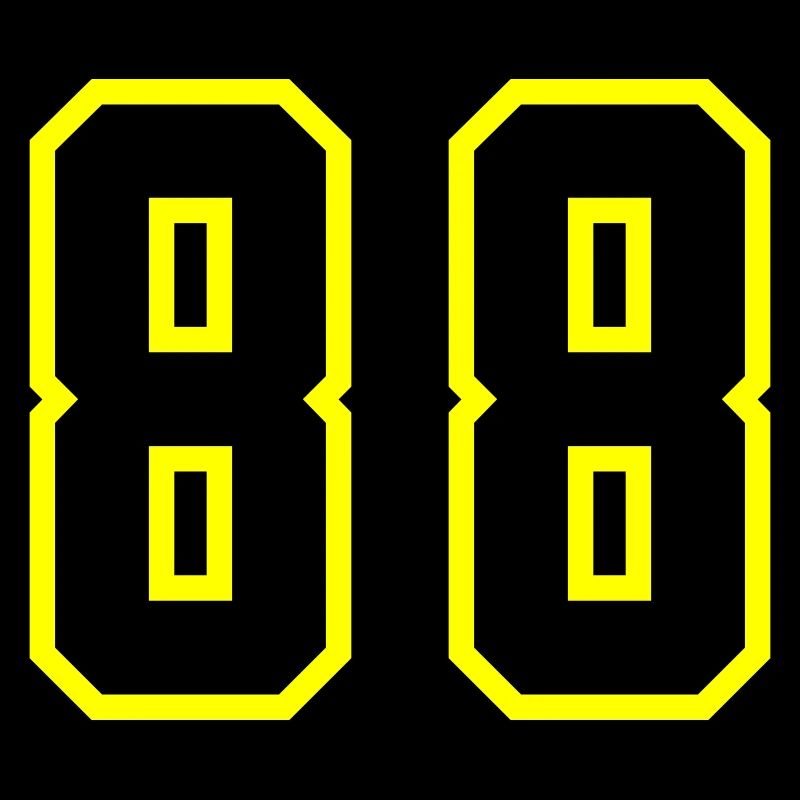 Maillot à numéros 88