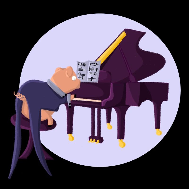 Piano à queue