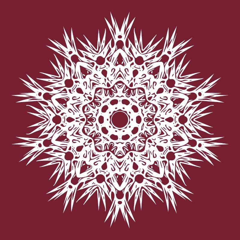 Lignes géométriques forme mandala
