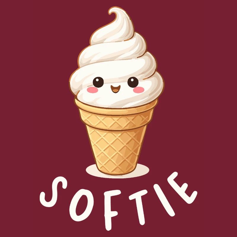Tendre. Déclaration de glace Soft Cream Love