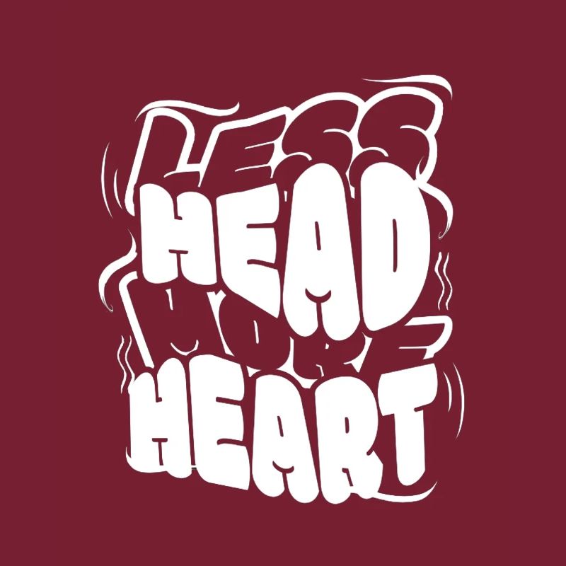 Head Heart Typography
