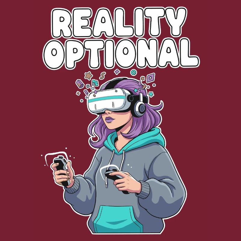 Reality Optional VR Gamer