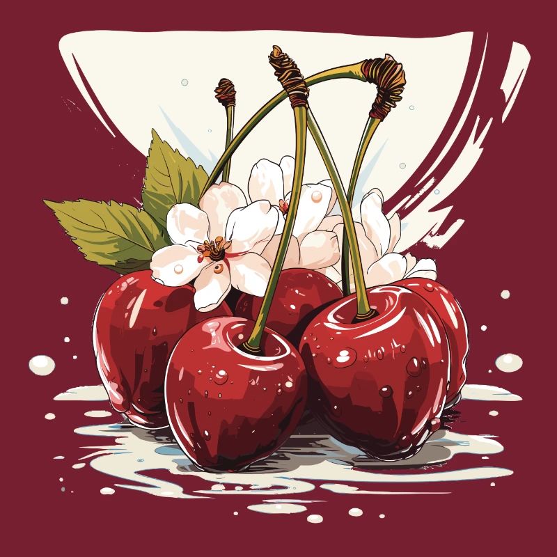 Kirsche - Illustration
