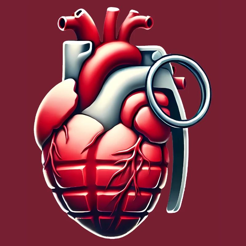 Conception de grenade à cœur explosif
