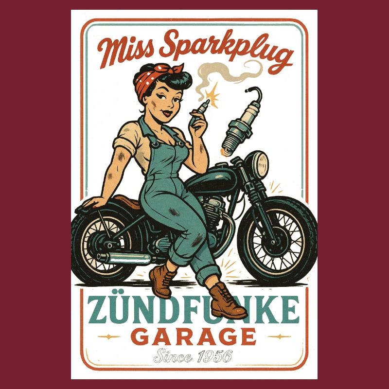 Miss Sparkplug – Zündfunke Garage Queen