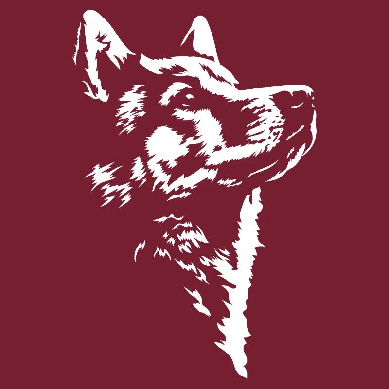 Finnish Spitz Silhouette Hunde Hund Wilsigns