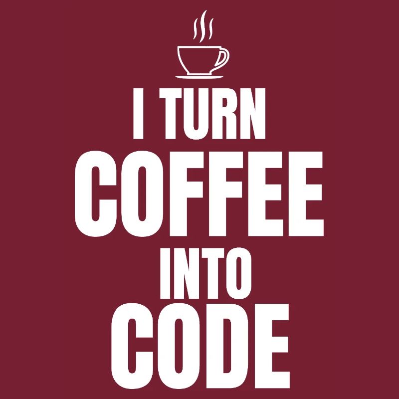 Je transforme le café en code