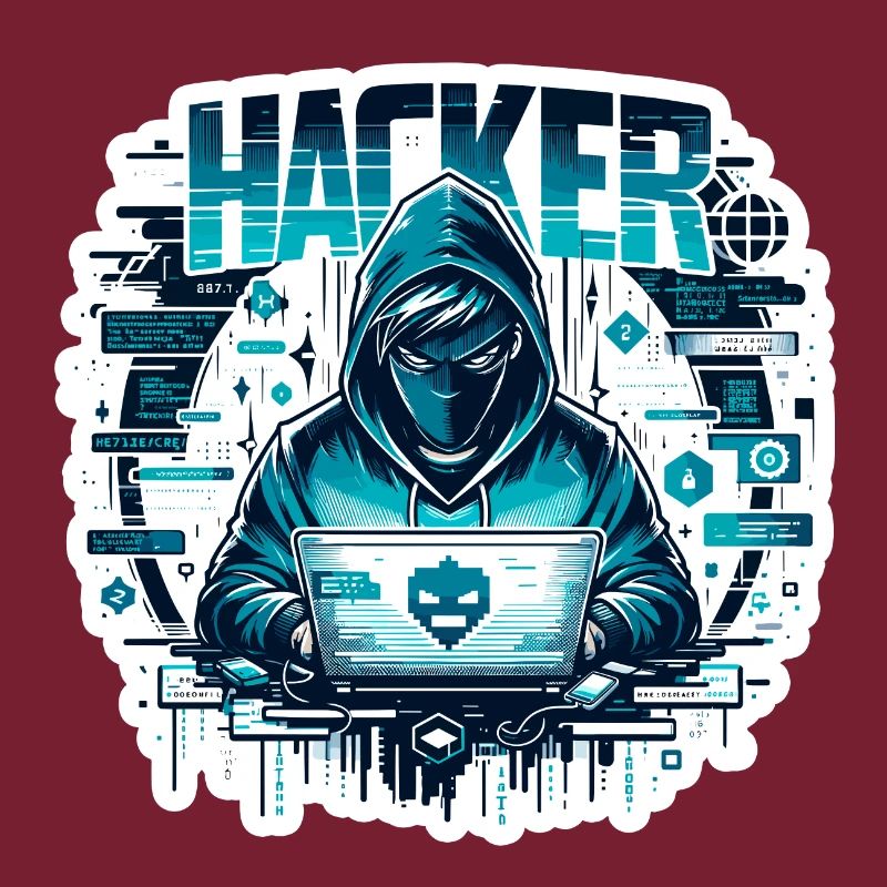 Hacker - Illustration
