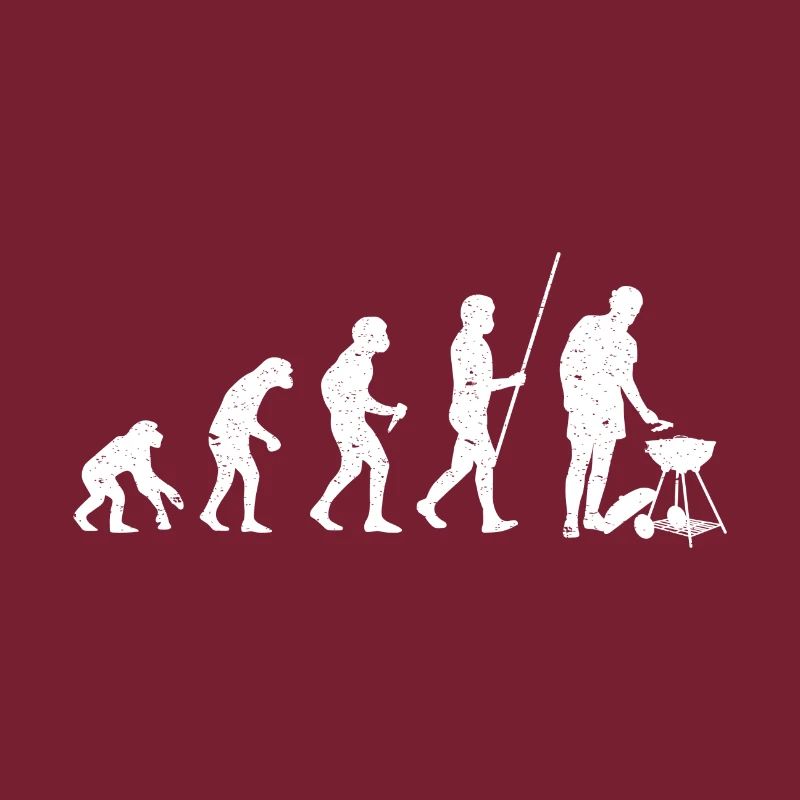 BBQ Evolution Grillen Barbecue Geschenkidee