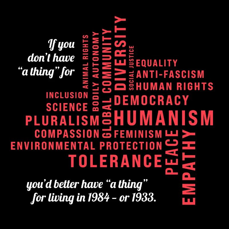 Standing up for democratic values