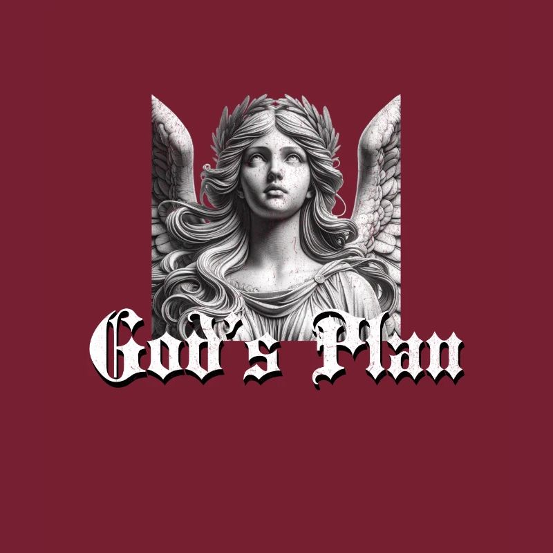 Statue d’ange du plan de Dieu - Le plan de Dieu