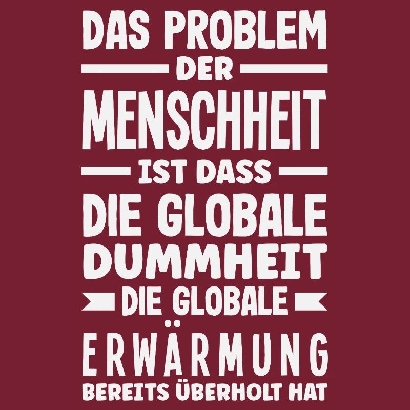 Global stupidity beats warming