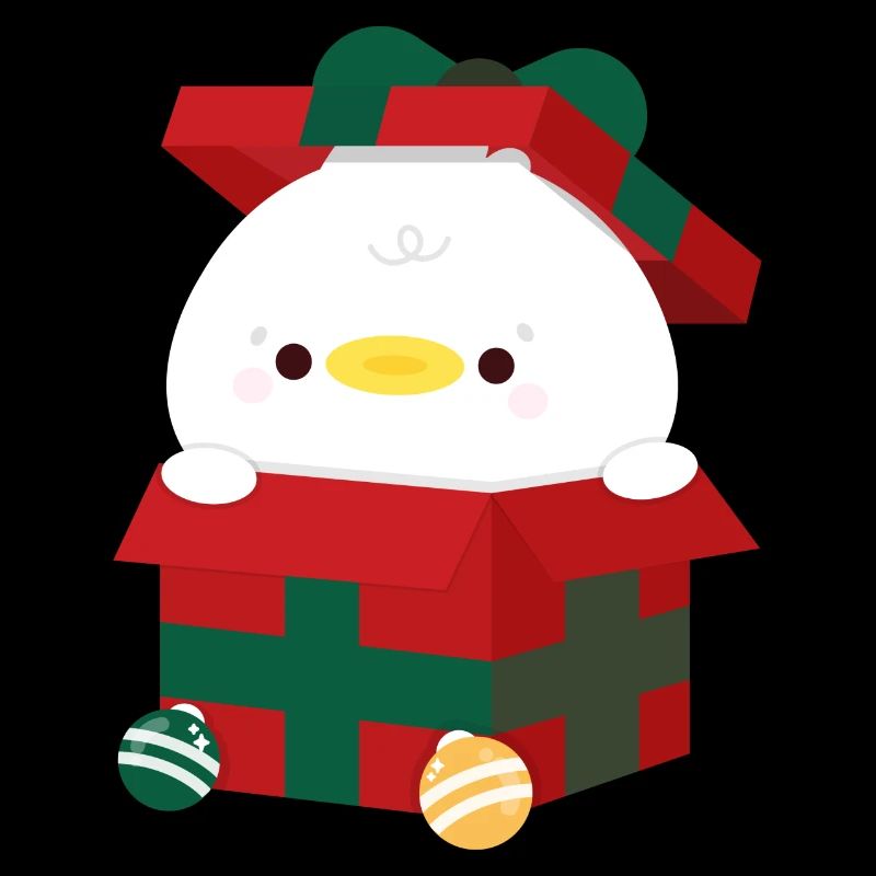 Ente Weihnachtsgeschenk
