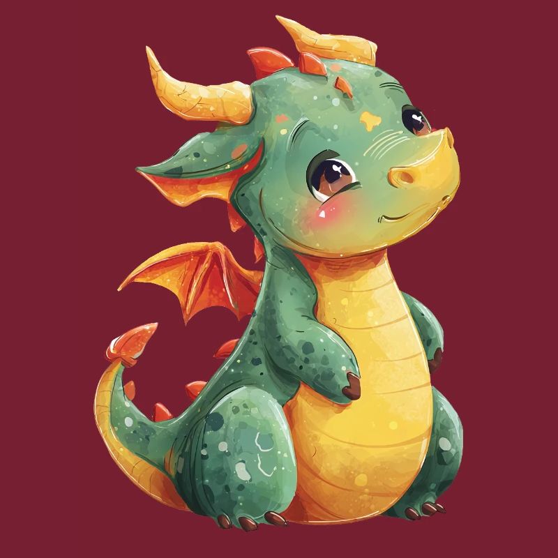 Mignon bébé dragon