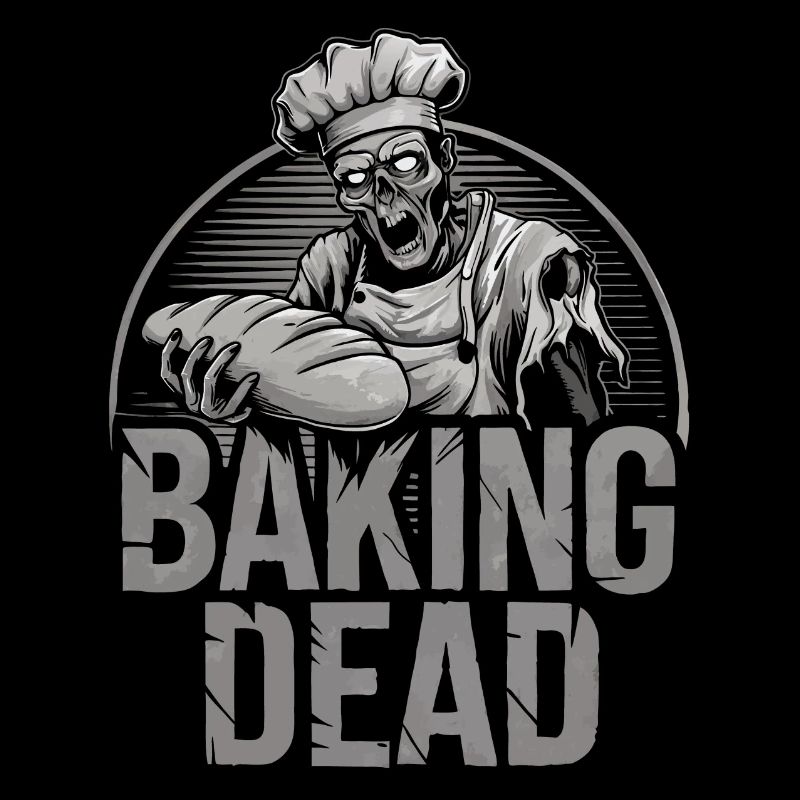 Baking Dead Zombie Bäcker gruseliger Bäcker