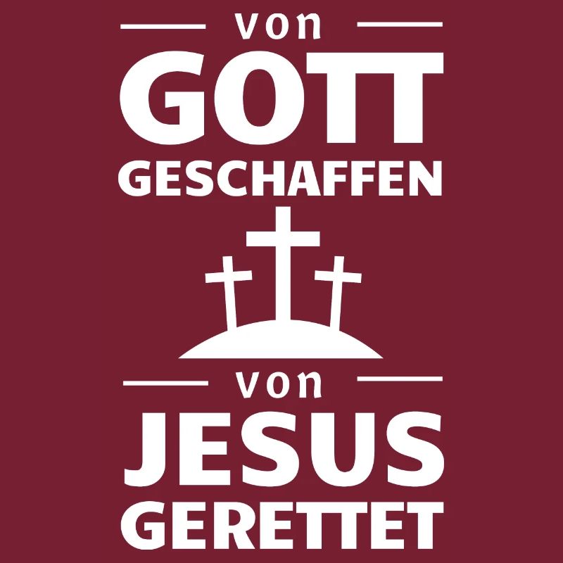 Gott geschaffen Jesus gerettet