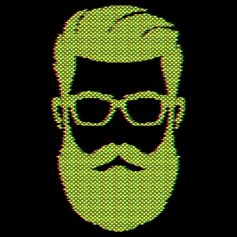 Masculinité barbue Coiffure barbue Cheveux